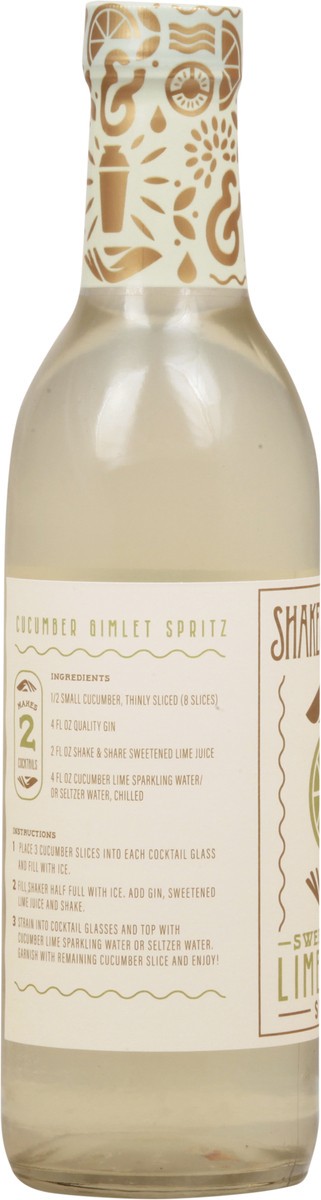 slide 7 of 11, Shake & Share Sweetened Lime Juice Syrup - 12.7 fl oz, 12.7 fl oz