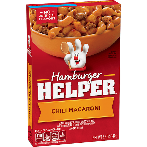 slide 2 of 4, Hamburger Helper Chili Macaroni, 5.2 oz