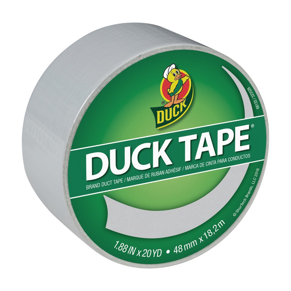 slide 1 of 4, Duck Brand Duck® Duct Tape - Dove Gray, 1.88 in x 20 yd