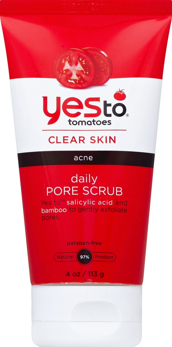 slide 2 of 2, Yes to Pore Scrub 4 oz, 4 oz