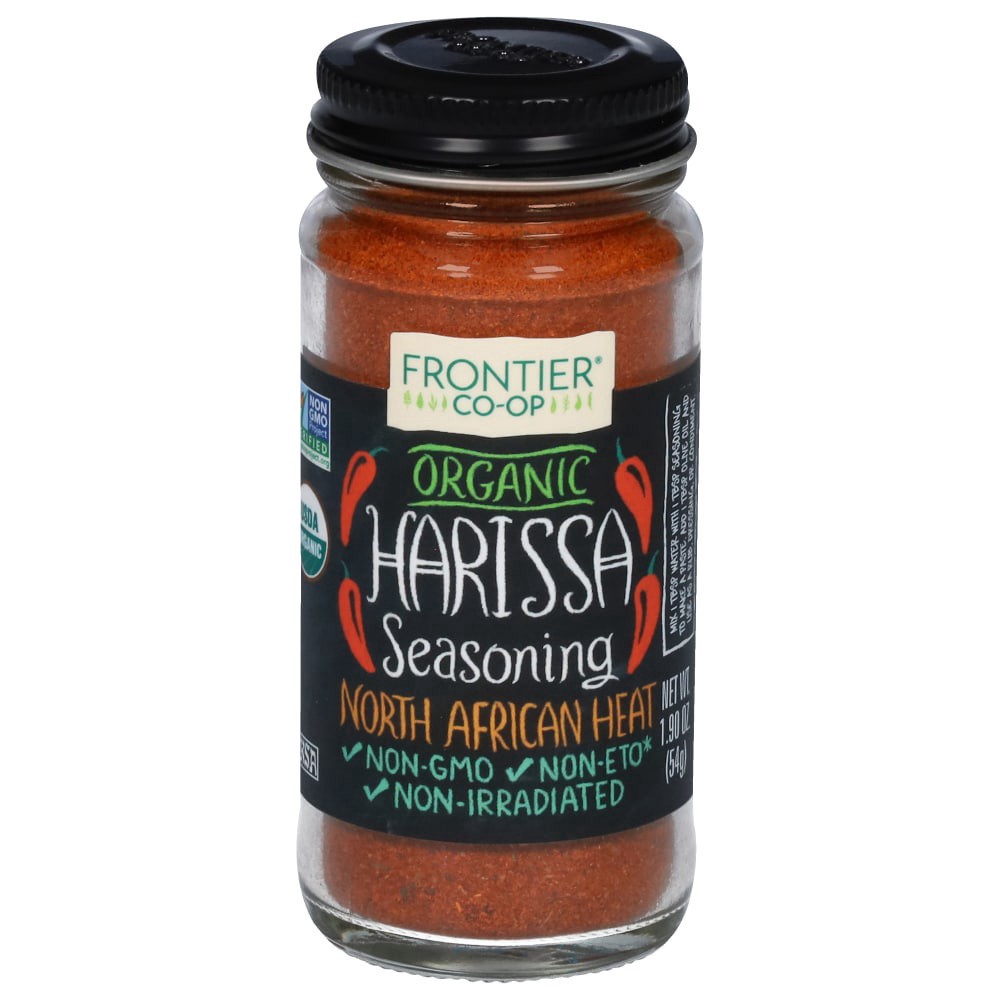 slide 1 of 1, Frontier Co-Op Organic Organic Harissa Seasoning 1.90 oz, 1.9 oz