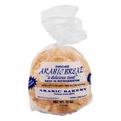 Arabic Bakery Small Enriched Arabic Bread - 6 ct