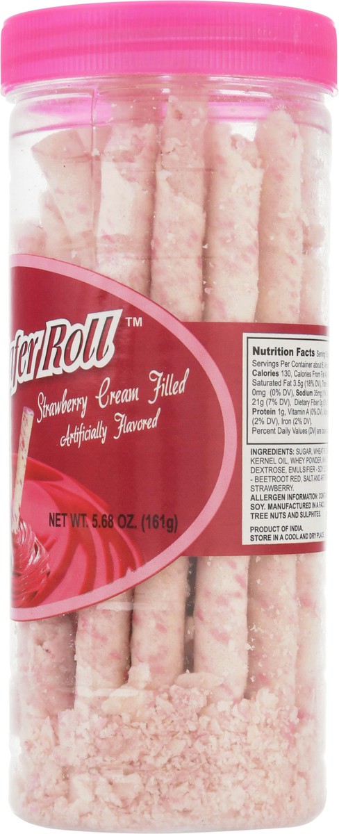 slide 11 of 14, Global Brands Waffy Wafer Roll, Strawberry Cream Filled, 5.68 Ounce, 5.68 oz