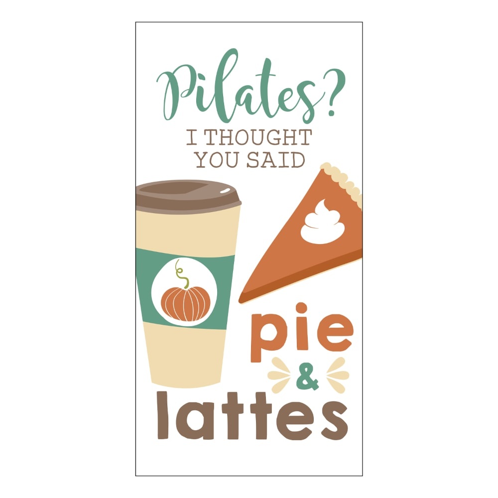 slide 1 of 1, Ritz Pie Lattes Kitchen Towel, 1 ct