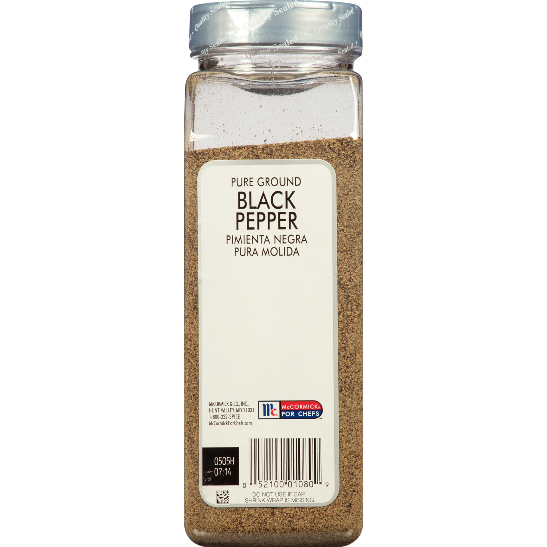 slide 4 of 5, McCormick Culinary Pure Ground Black Pepper, 18 oz, 18 oz