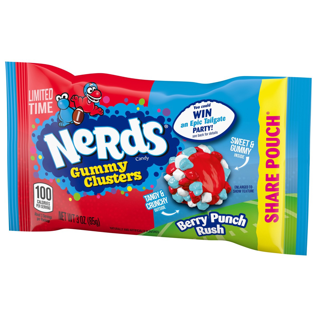 slide 11 of 13, Nerds Gummy Clusters Bry P, 3 oz
