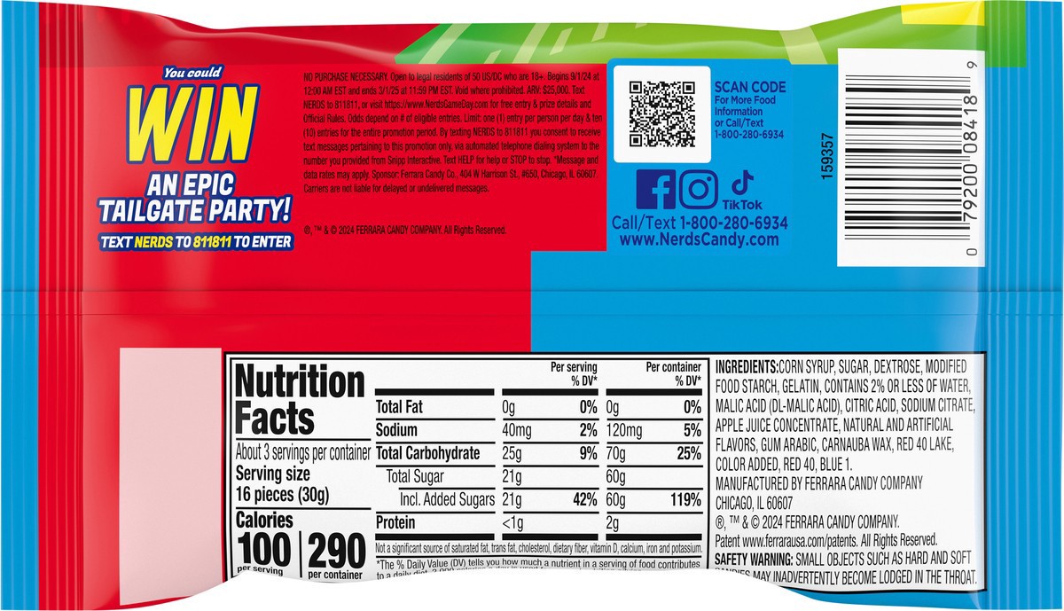 slide 2 of 13, Nerds Gummy Clusters Bry P, 3 oz