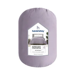 Havenstay Geo Quilt, Full/Queen, Purple