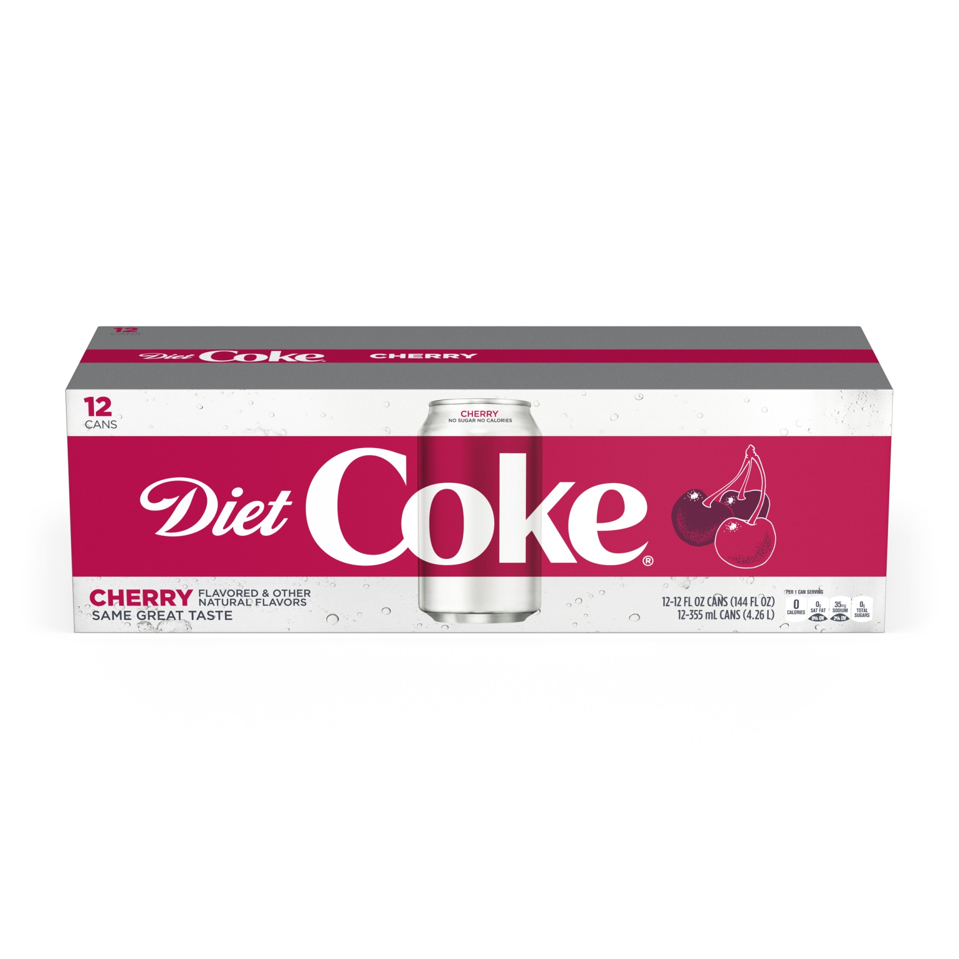 Diet Coke Cherry 12 ct; 12 fl oz Shipt