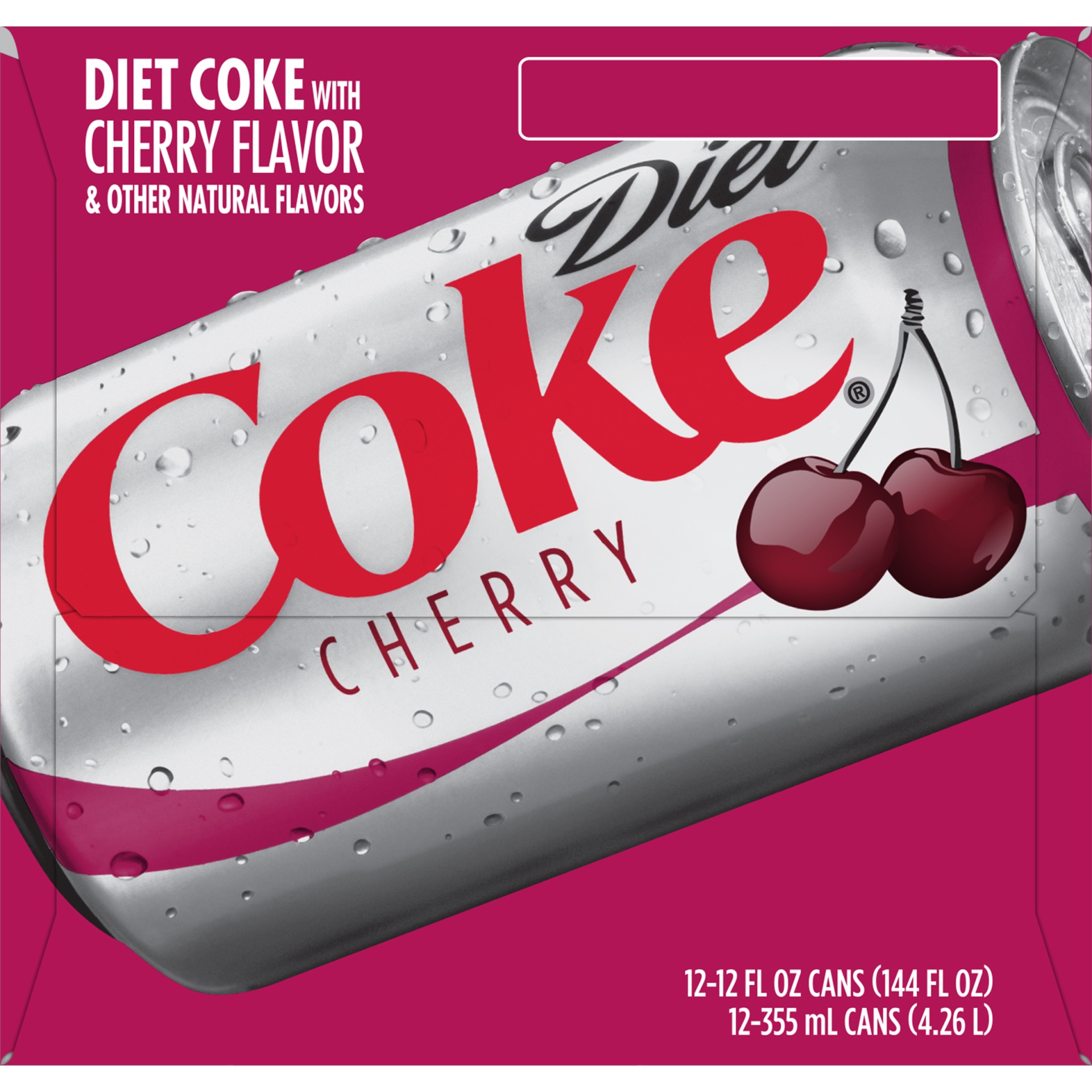 Diet Coke Cherry 12 ct; 12 fl oz Shipt