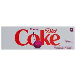 Diet Coke Diet Cherry Coke Fridge Pack Cans, 12 fl oz, 12 Pack