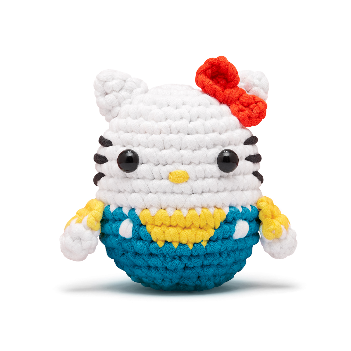slide 1 of 3, Woobles Hello Kitty Crochet Kit, 1 ct