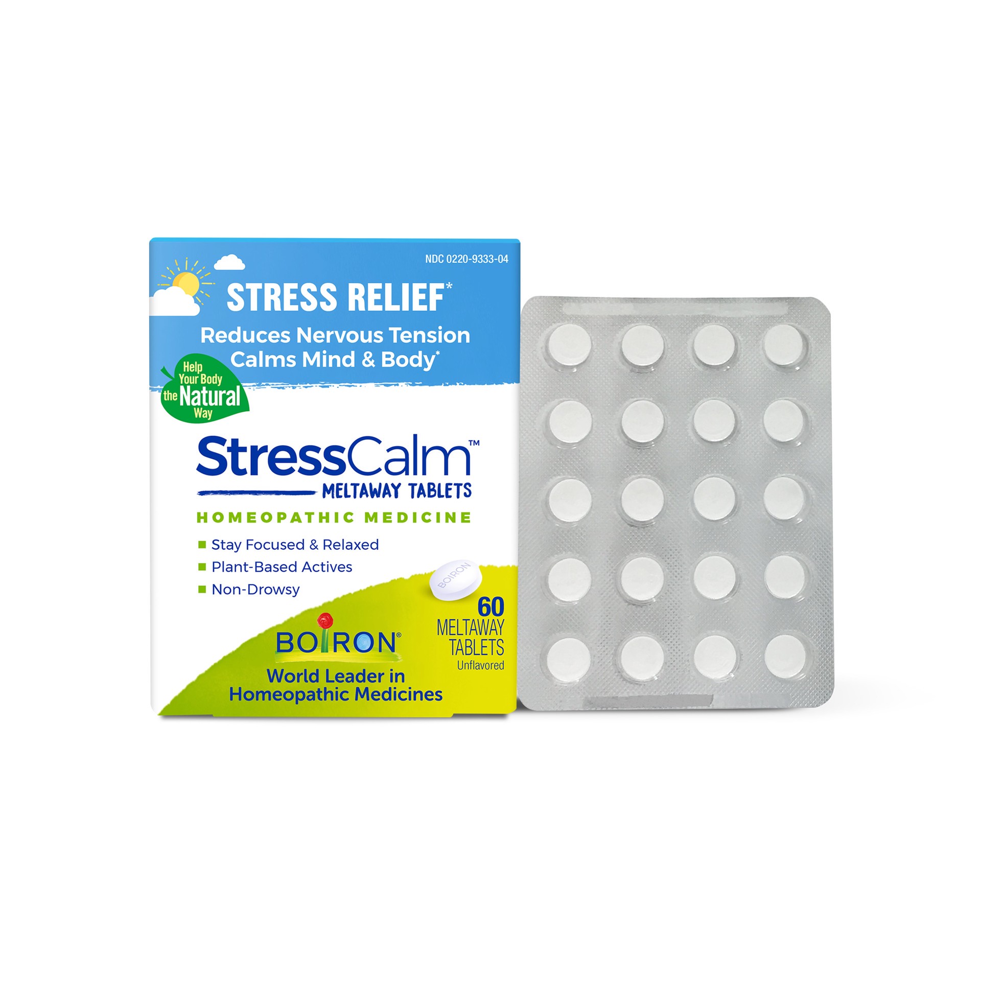 slide 1 of 7, Boiron StressCalm 60 Tablets, 60 ct