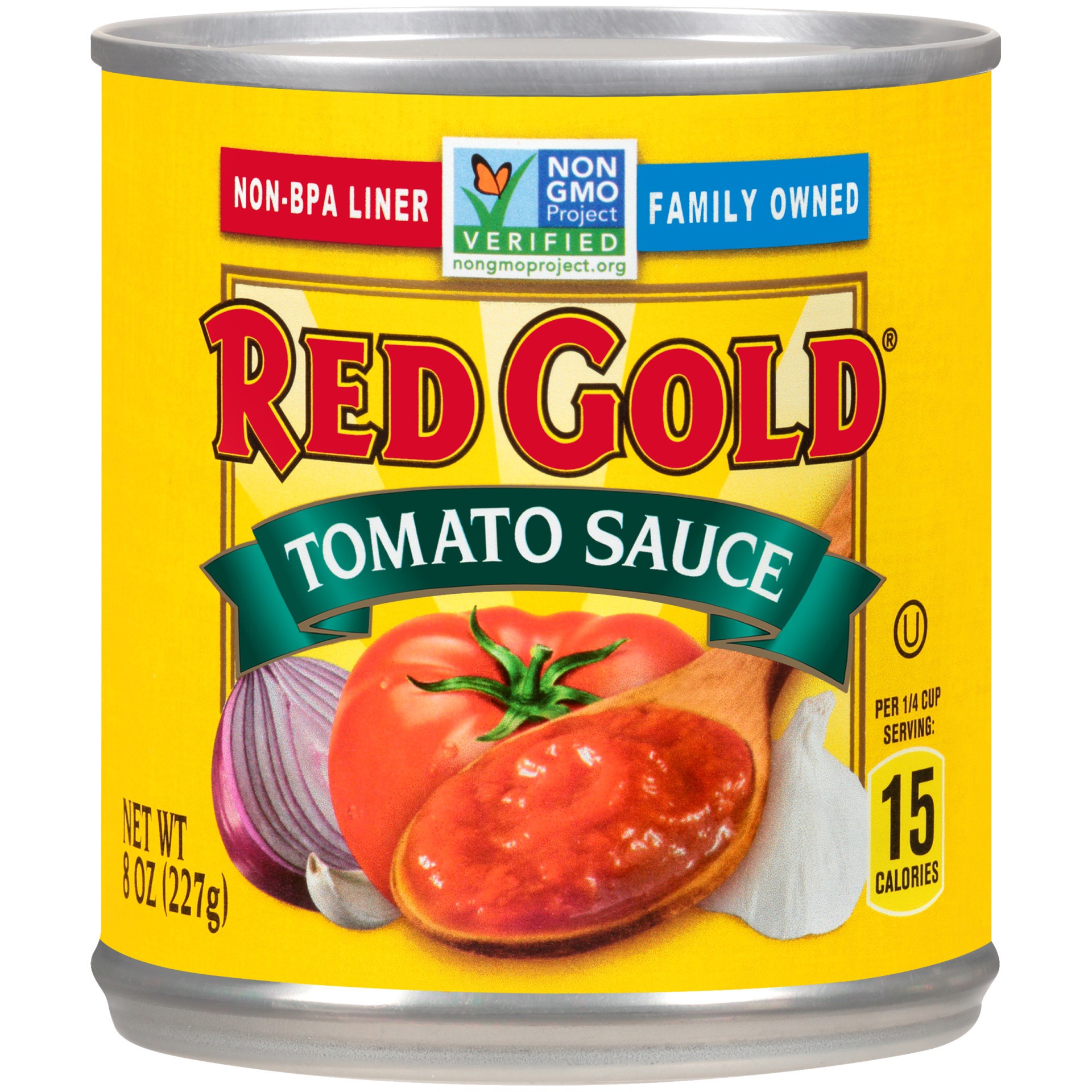 slide 1 of 10, Red Gold Tomato Sauce, 8 oz