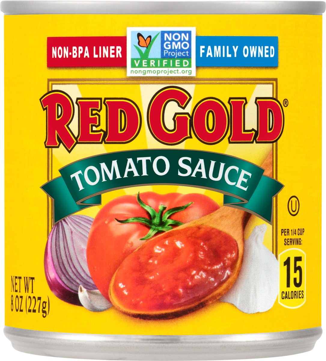 slide 7 of 10, Red Gold Tomato Sauce, 8 oz