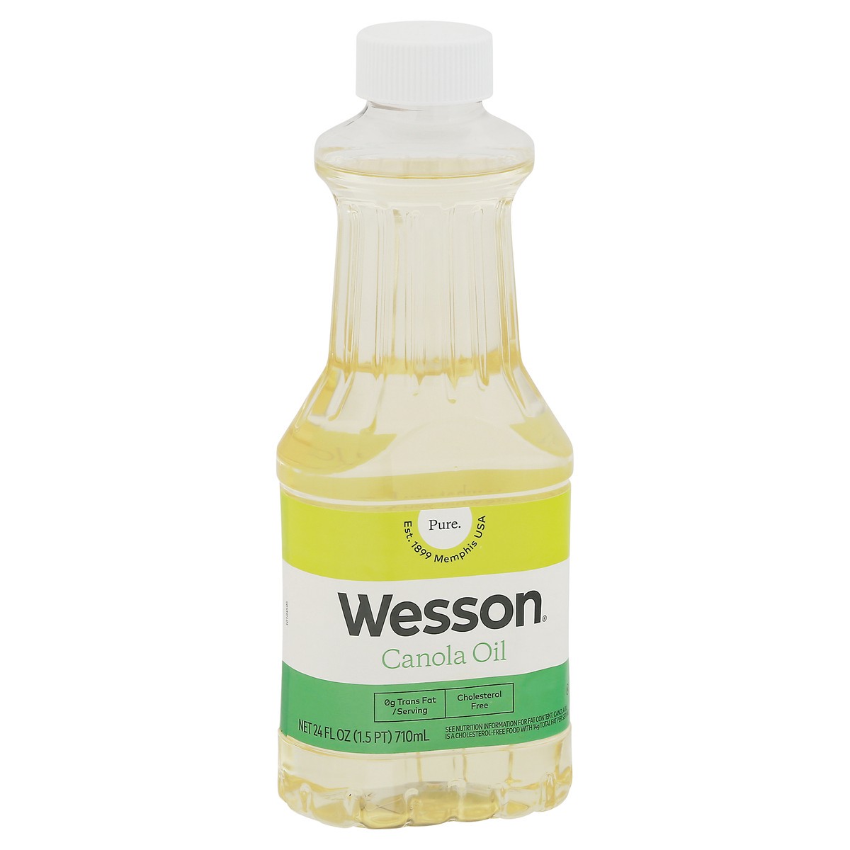 slide 9 of 9, Wesson Pure Canola Oil 24 fl oz, 24 fl oz