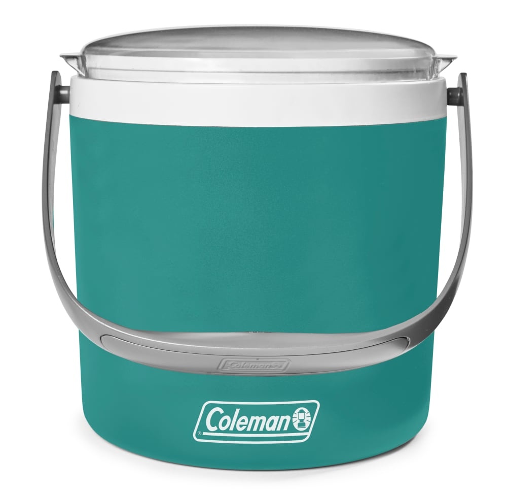 slide 1 of 1, Coleman Party Circle Cooler - Seafoam, 9 qt