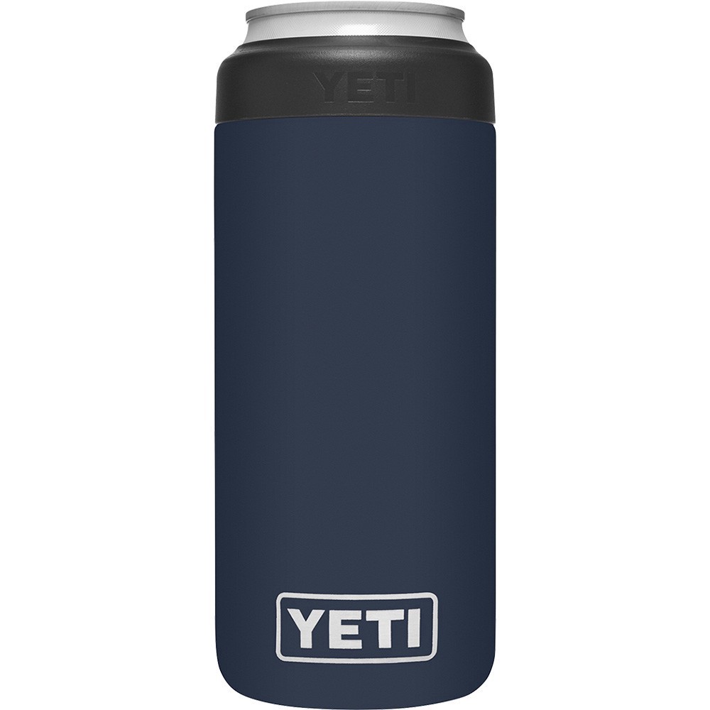 slide 1 of 1, Yeti Rambler Colster Slim Navy, 1 ct