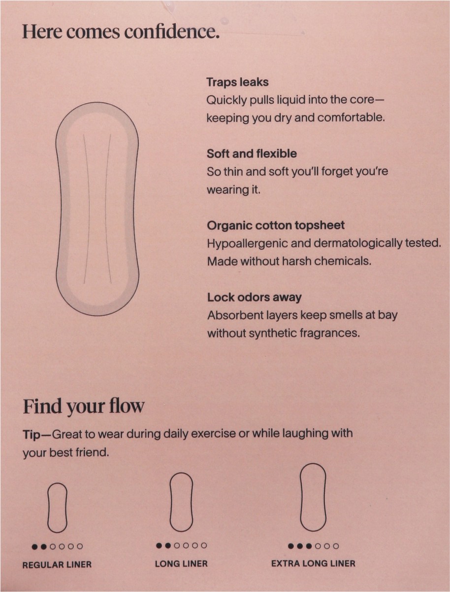 slide 8 of 9, Cora Regular The Free-to-Move Bladder Liners 36 ea, 36 ct