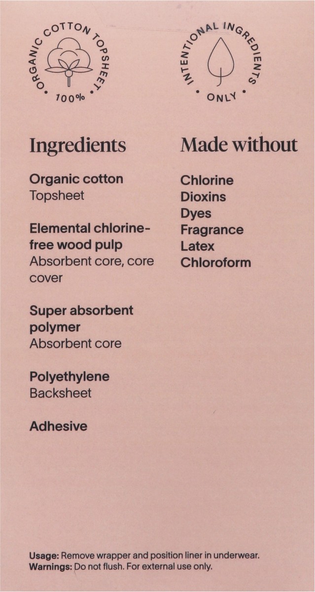 slide 7 of 9, Cora Regular The Free-to-Move Bladder Liners 36 ea, 36 ct