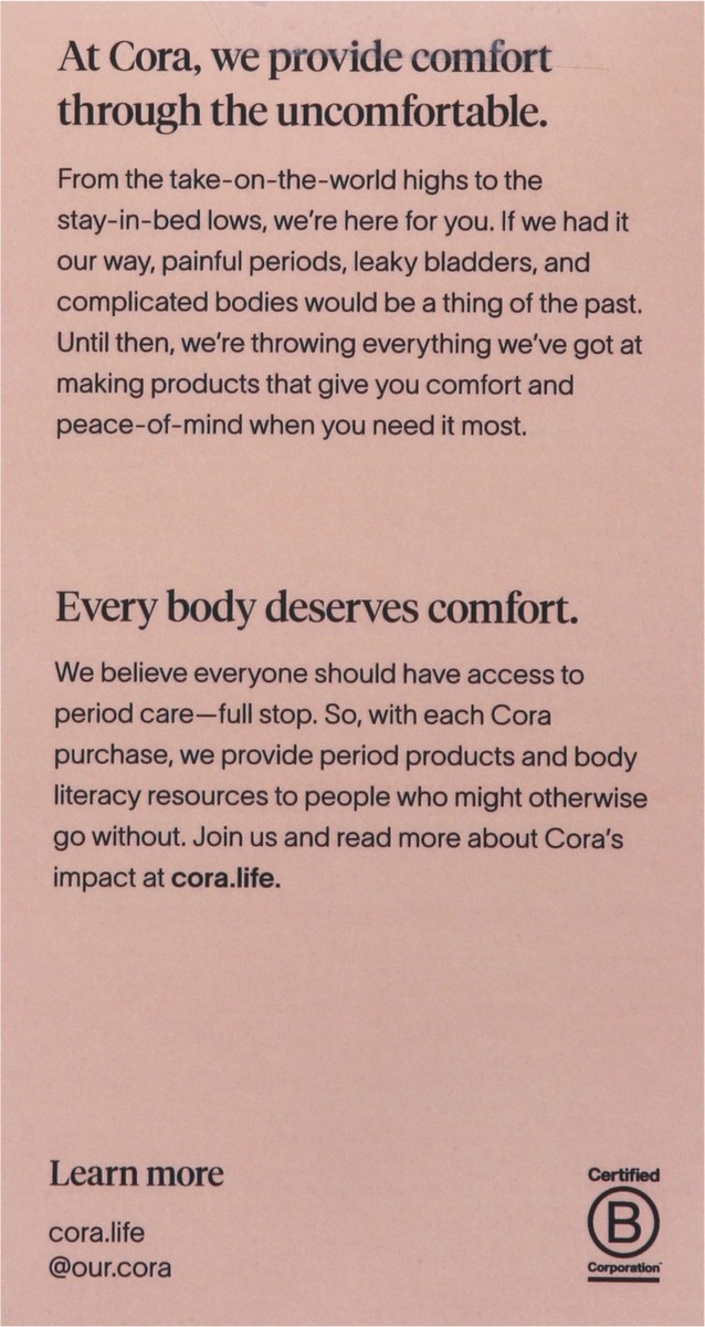 slide 3 of 9, Cora Regular The Free-to-Move Bladder Liners 36 ea, 36 ct