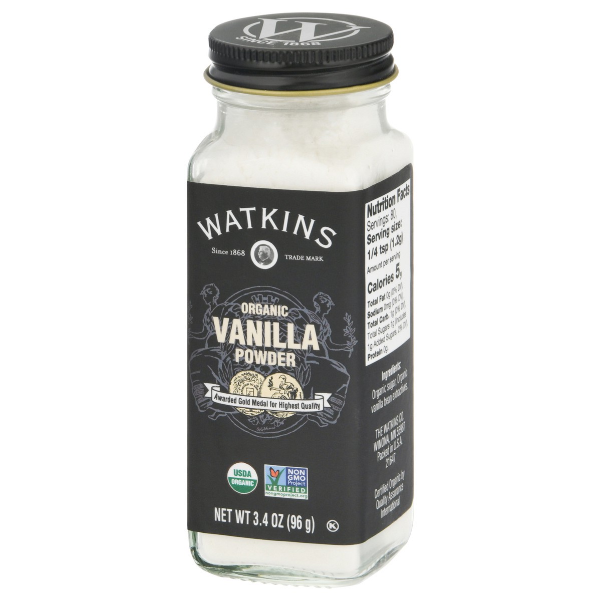 slide 6 of 9, Watkins Organic Vanillia Pudding, 3.4 oz