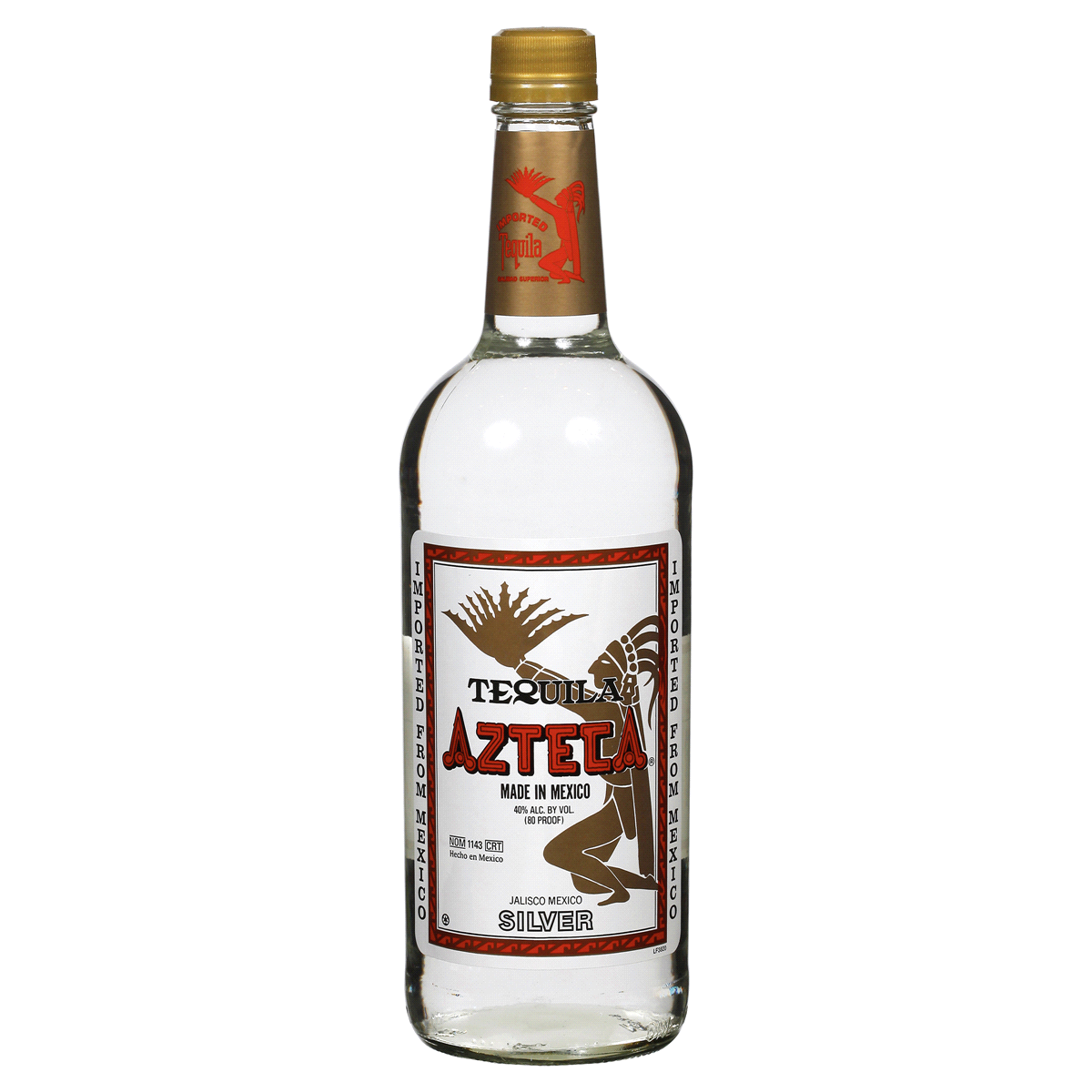 slide 1 of 5, Azteca Tequila, 1 liter