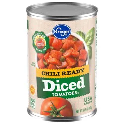 Kroger Diced Tomatoes with Chili Seasoning