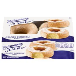 Entenmann's Glazed Buttermilk Donuts - 7.2 oz
