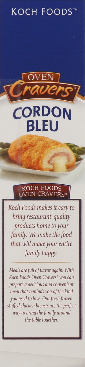 slide 12 of 13, Koch Foods Oven Cravers Cordon Blue 2 Entrees, 2 ct