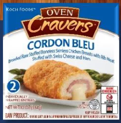 Oven Cravers Stuffed Chicken Cordon Bleu