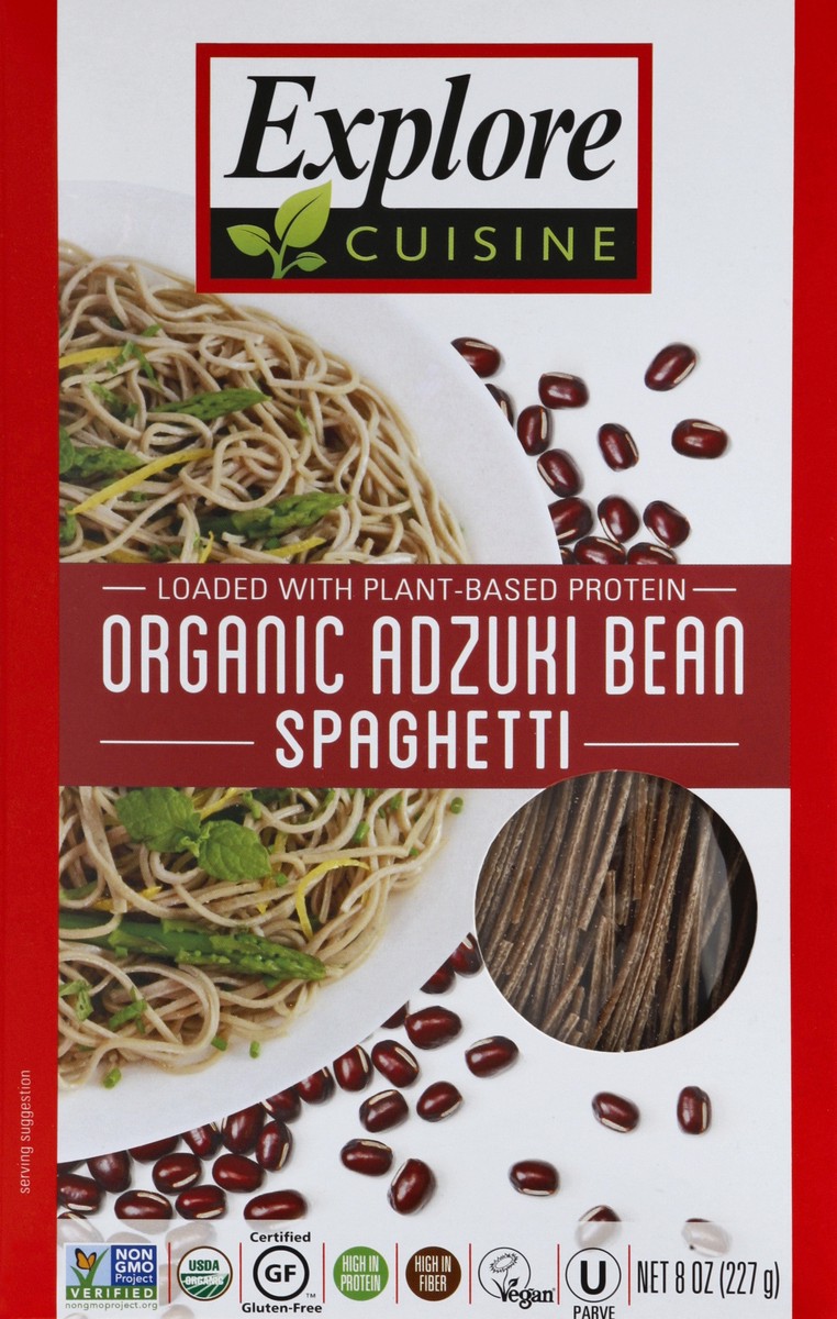 slide 4 of 4, Explore Cuisine Organic Gluten-Free Adzuki Bean Spaghetti, 8 oz