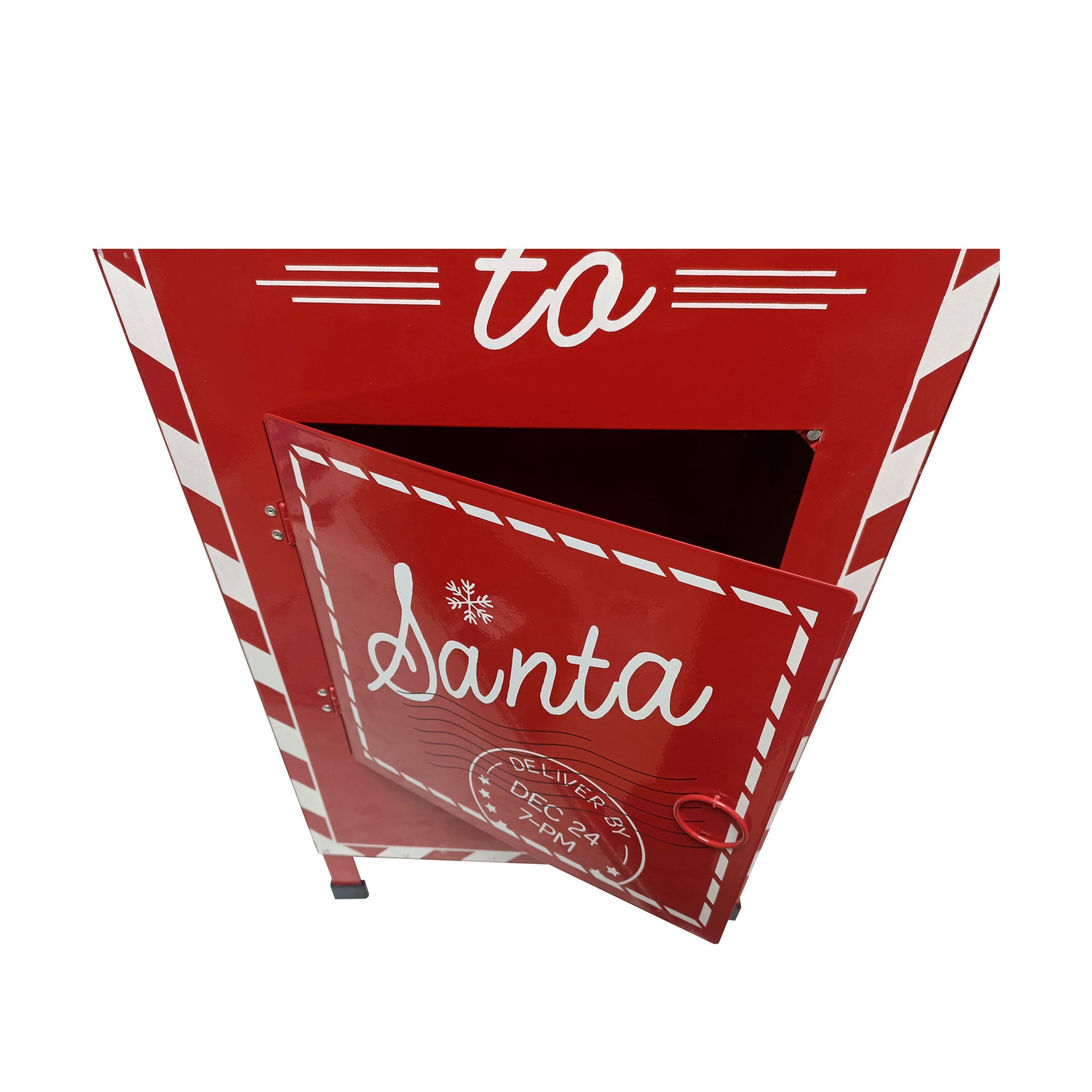 slide 4 of 4, 4ft. Letters To Santa Oversize Mailbox By Ashland, 4 ft