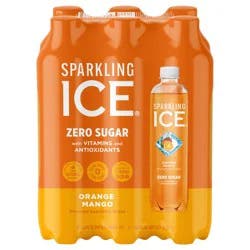 Sparkling ICE Oragne Mango (6pk) 17oz Bottles