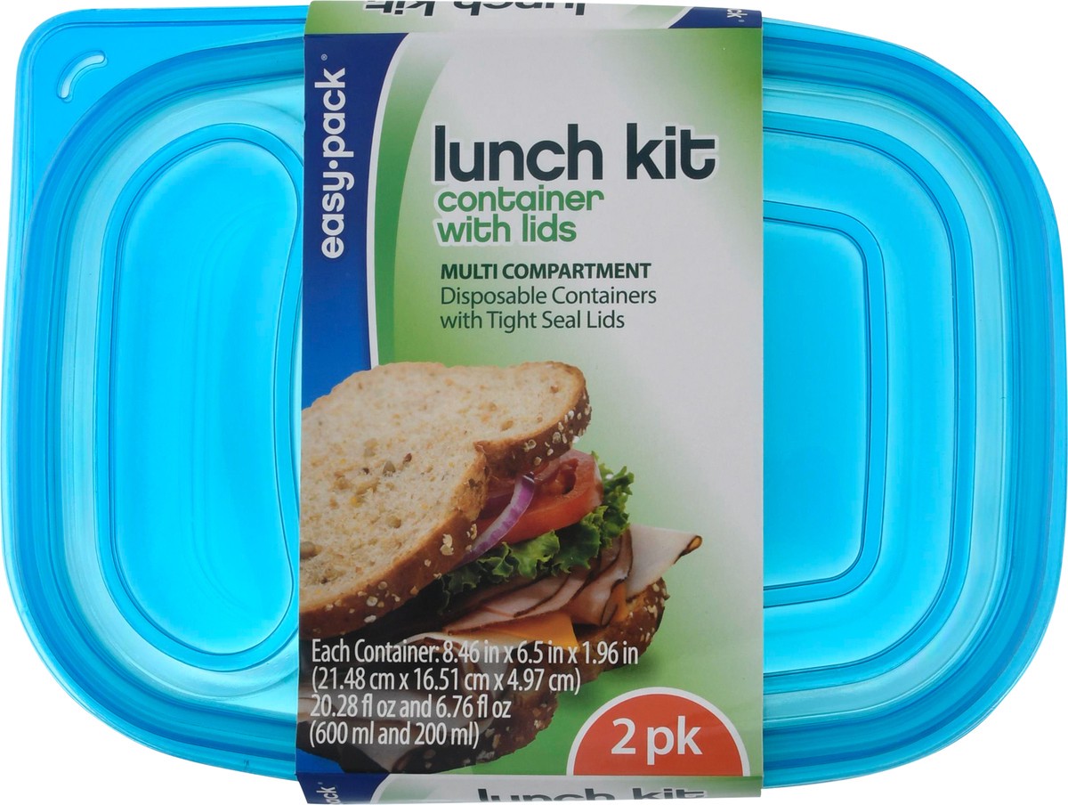 slide 1 of 12, Easy Pack Disposable Lunch Kit, 1 ct