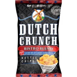 Old Dutch Dutch Crunch Bistro Blend Kettle Potato Chips - 9 oz