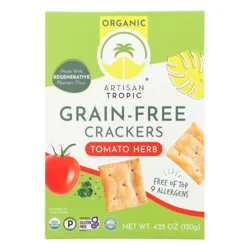 Artisan Tropic Grain - Free Tomato Herb Crackers