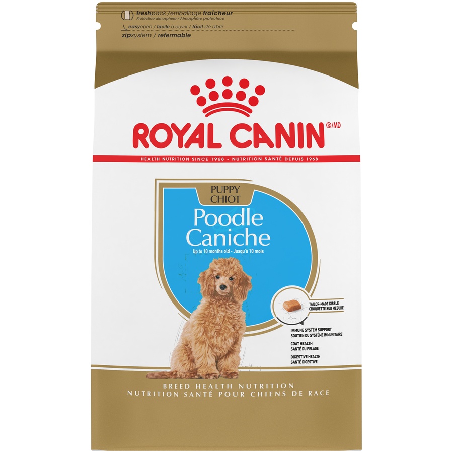 slide 1 of 1, Royal Canin Breed Health Nutrition Poodle Puppy Dry Dog Food, 2.5 lb