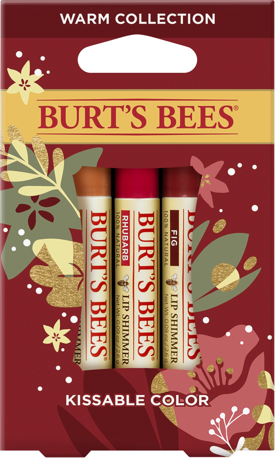 slide 1 of 1, Burt's Bees Kissable Color Warm, 1 ct