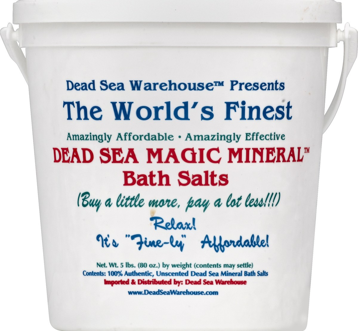 slide 1 of 4, Dead Sea Warehouse Bath Salts 80 oz, 80 oz