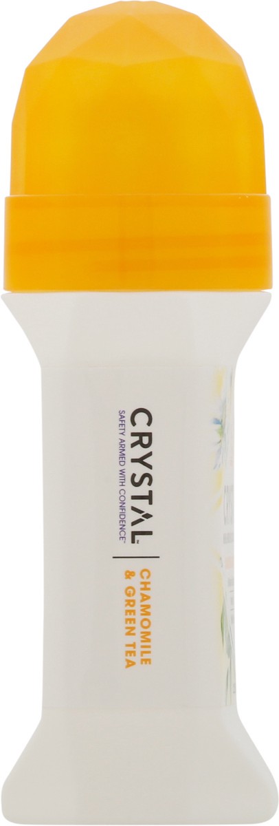 slide 4 of 11, Crystal Body Deodorant Essence Chamomile & Green Tea Mineral Roll-on Deodorant, 2.25 oz