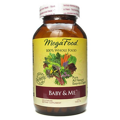 slide 1 of 1, MegaFood Baby and Me Tablets, 120 ct