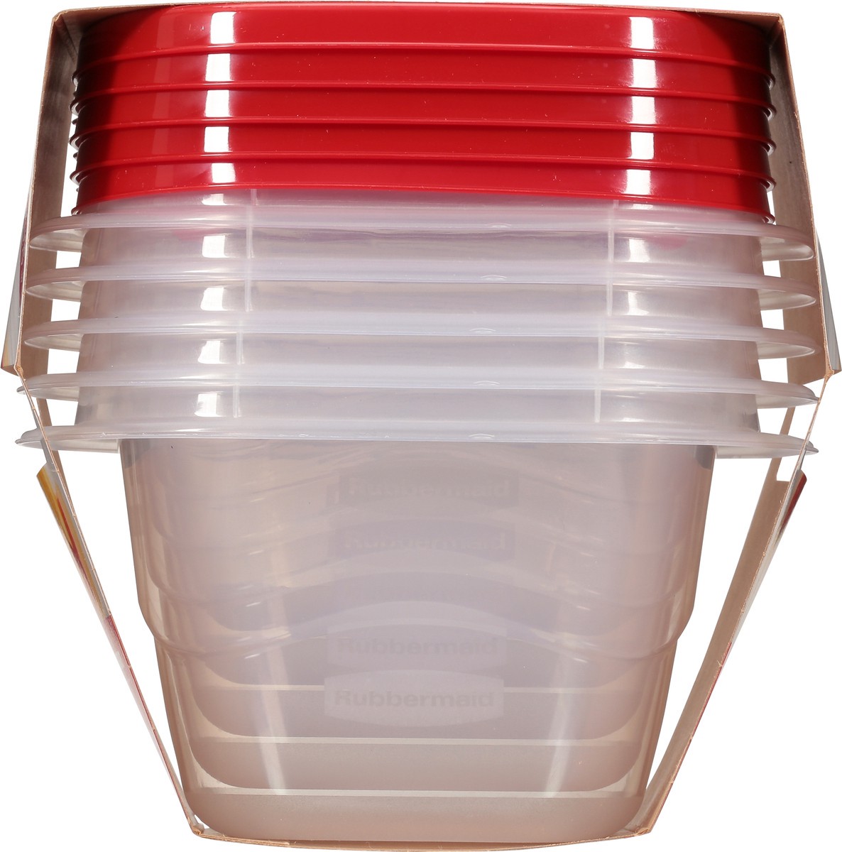 slide 2 of 9, Rubbermaid TakeAlongs Mini Deep Square Food Storage Container Set, 5 ct