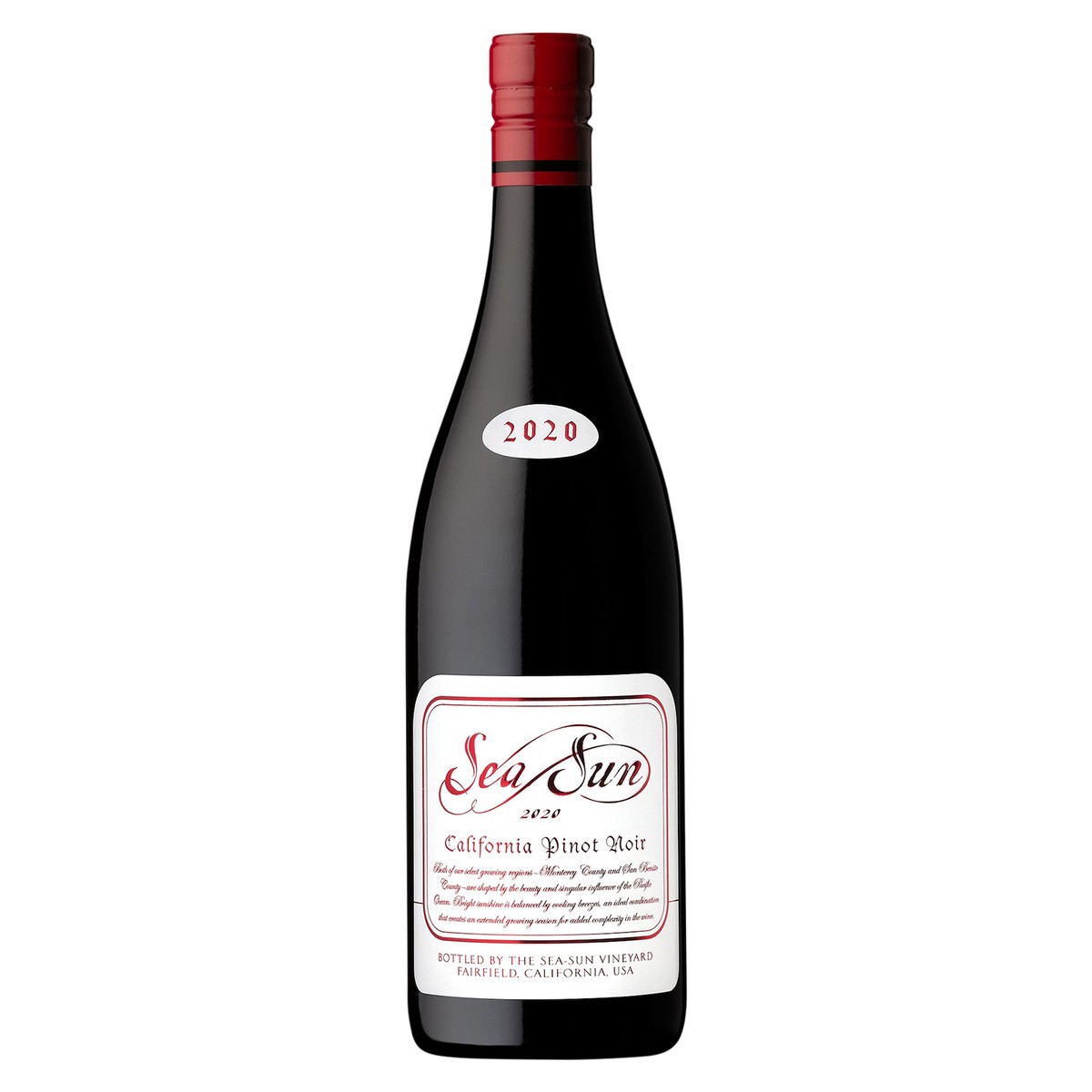 slide 5 of 6, Sea Sun Pinot Noir, 750 ml