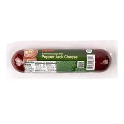 Hy-Vee Summer Sausage With Pepper Jack Cheese