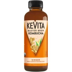 KeVita Master Brew Kombucha Ginger Live Probiotic Drink