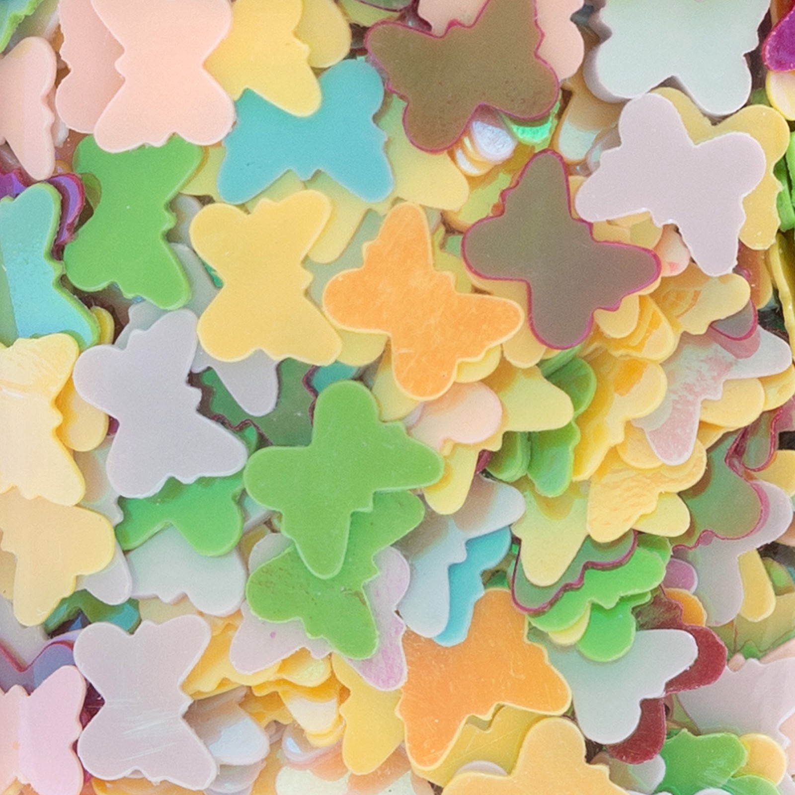 slide 2 of 4, Multi Butterfly Specialty Polyester Glitter By Recollections, 1.2 oz