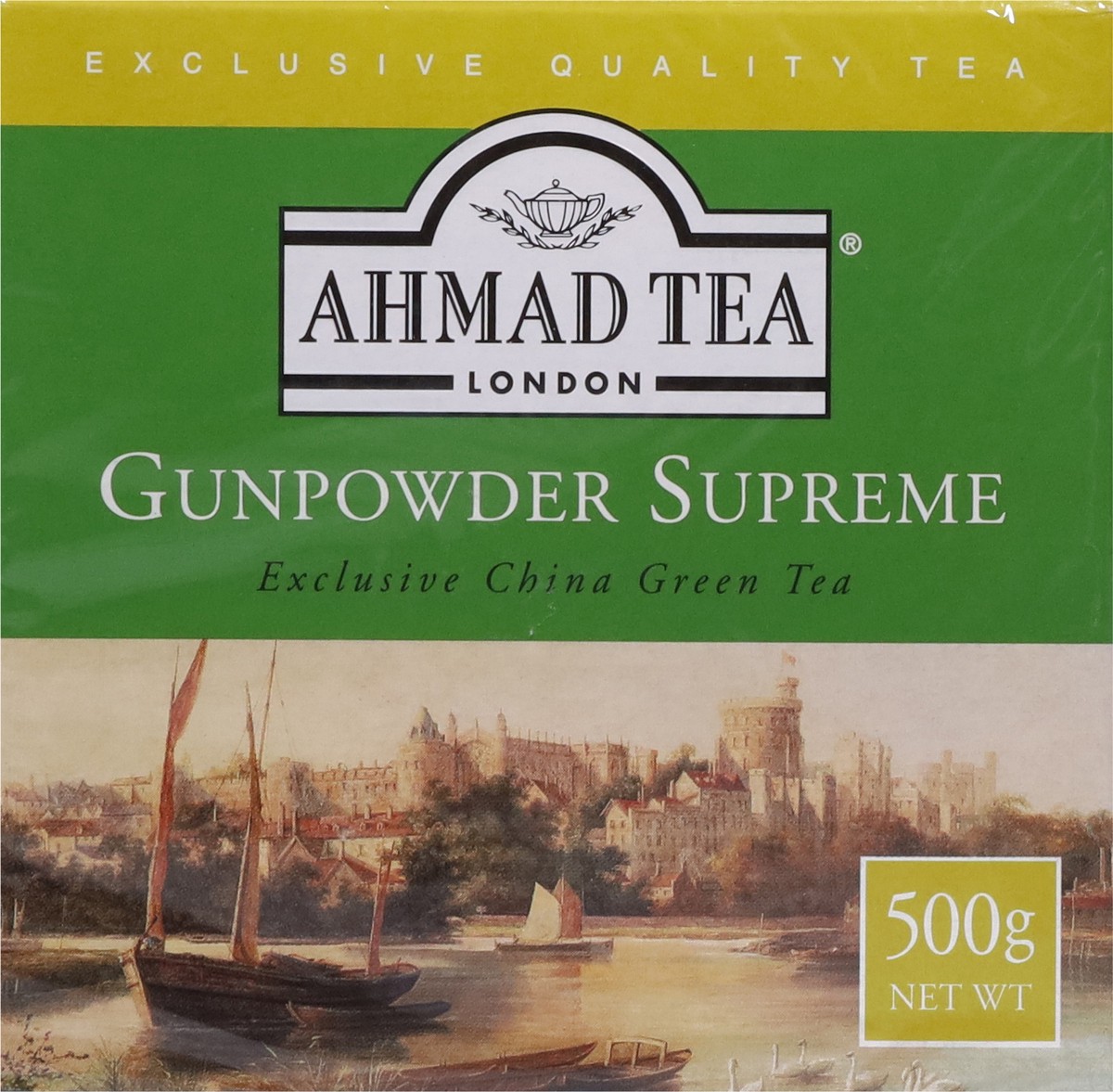 slide 3 of 13, Ahmad Tea Gunpowder Supreme Green Tea 500 g, 17.60 ct