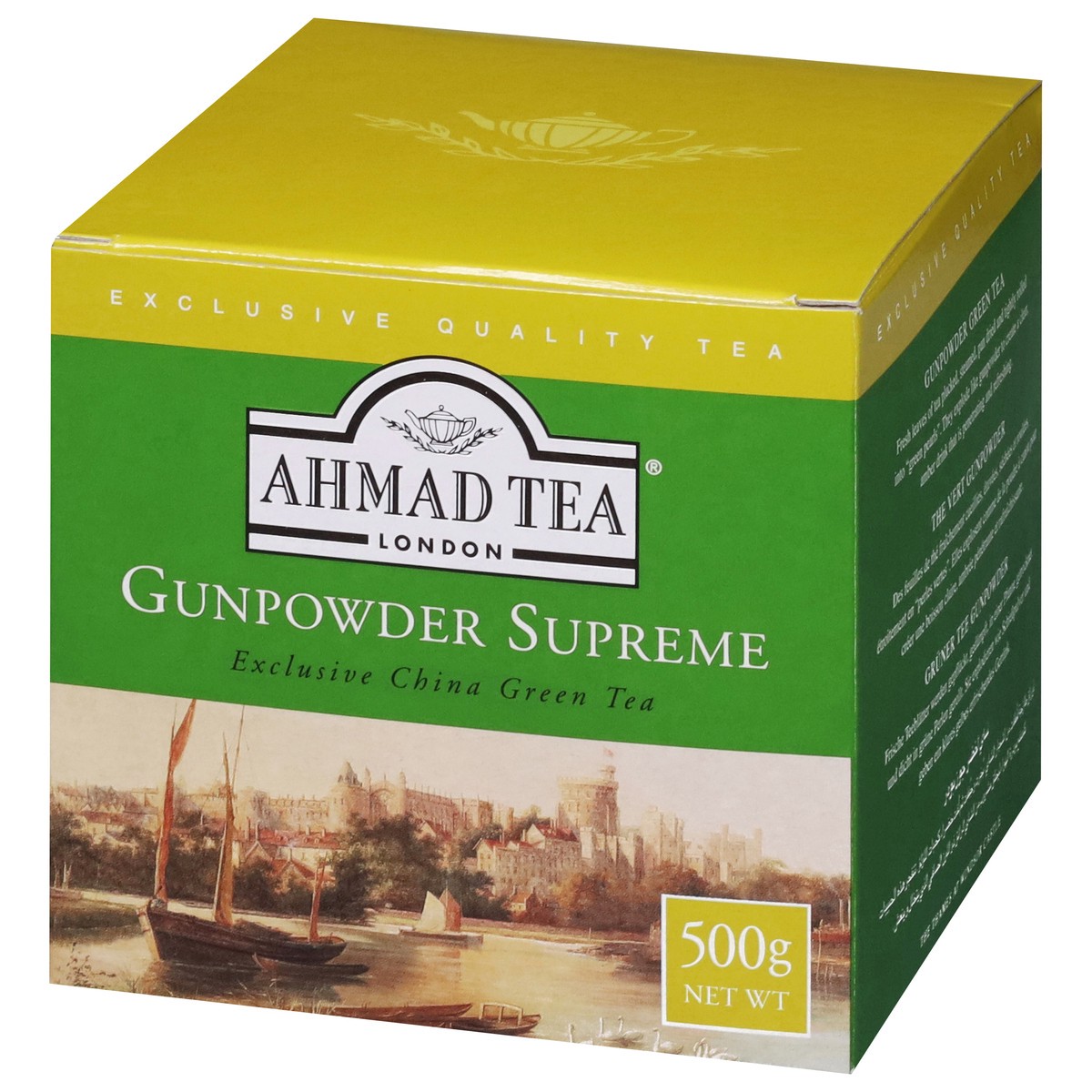 slide 12 of 13, Ahmad Tea Gunpowder Supreme Green Tea 500 g, 17.60 ct