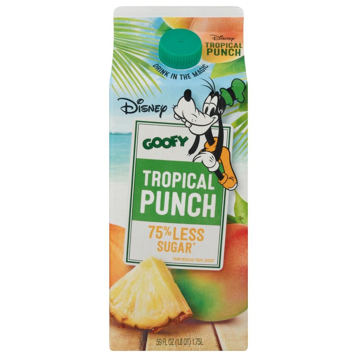 slide 1 of 14, Disney Goofy Tropical Punch Juice 59 fl oz Carton, 59 fl oz